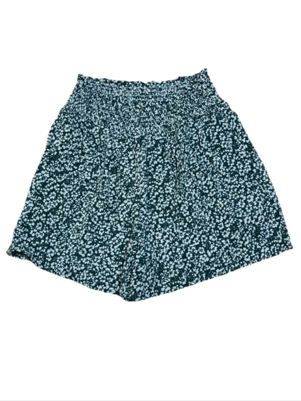 High-Waist Floral Print Women’s Shorts - Black & White NWT